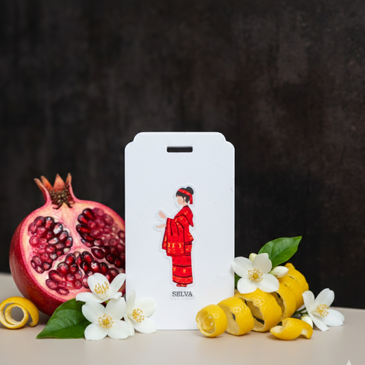 "SELVA" Car Fragrance | Pomegranate, Lemon Peel & Jasmine