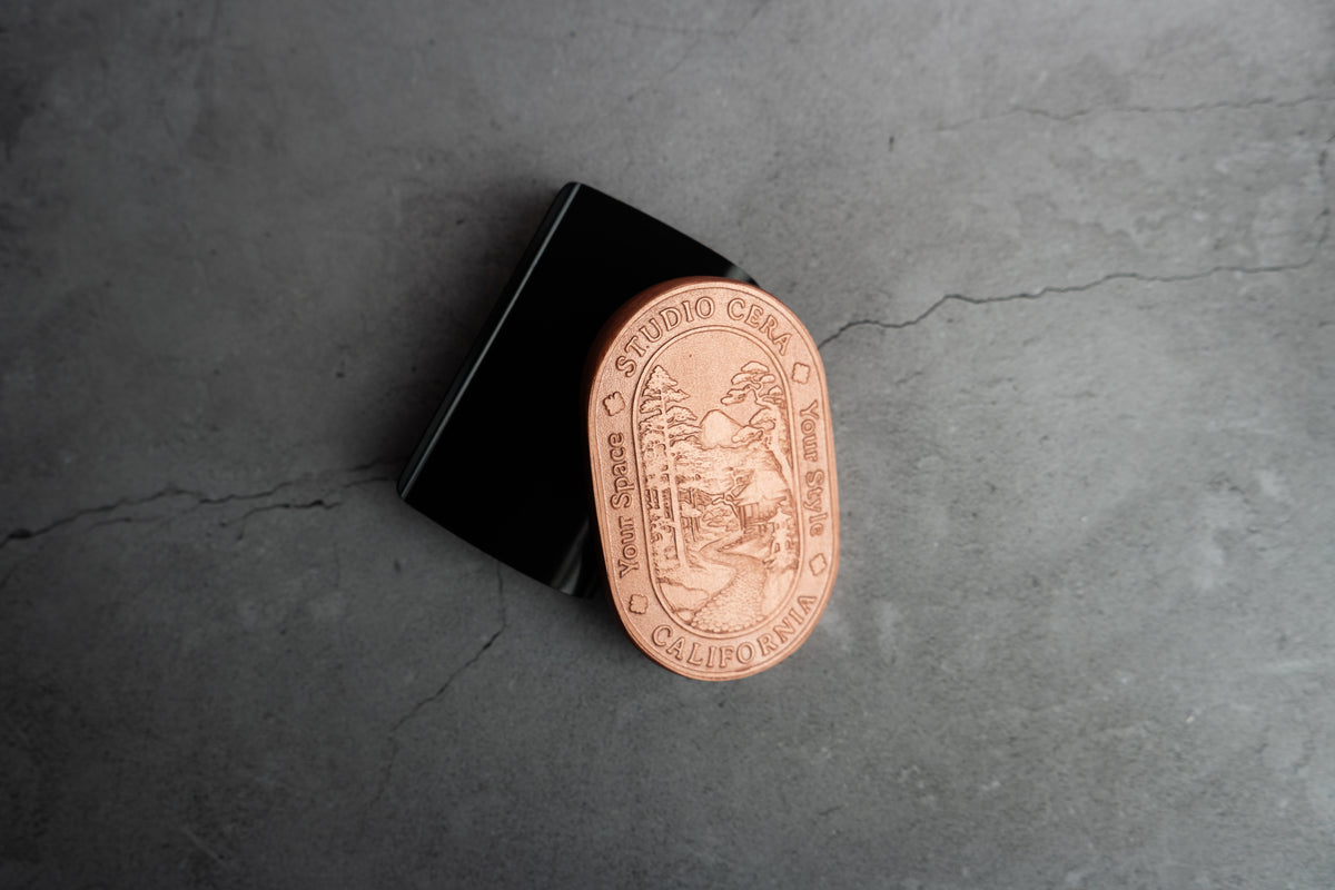 Midnight Cypress Ceramic Car Diffuser | Magnetic Car Scent