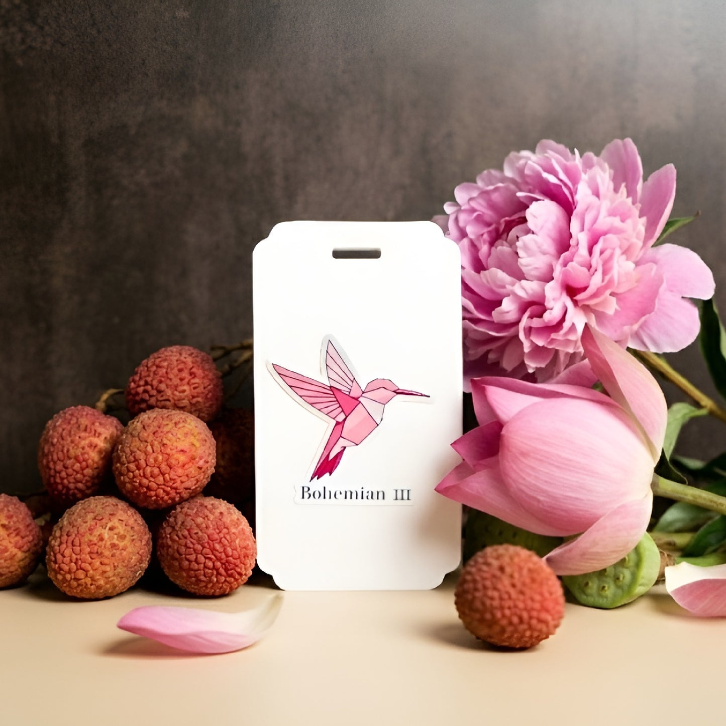 Bohemian III | Lychee, Peony & Lotus Flower | Magnetic Car Scent