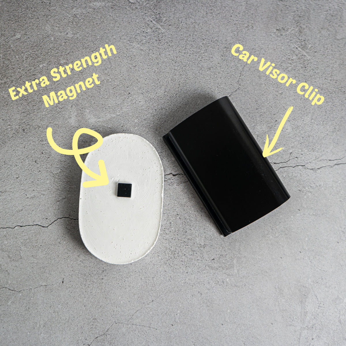 Japanese Peach Blossom Ceramic Car Diffuser | Magnetic Car Scent