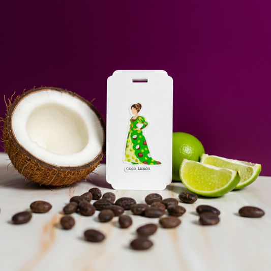 "Coco Limon" Car Fragrance | Coconut, Lime & Tonka Bean