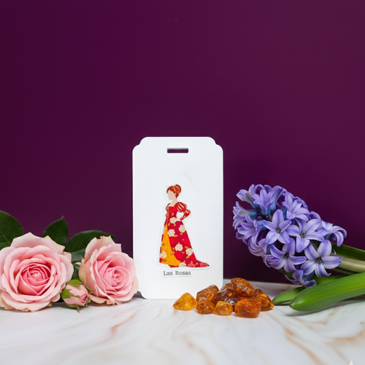 "Las Rosas" Car Fragrance | Pink Roses, Hyacinth & Amber