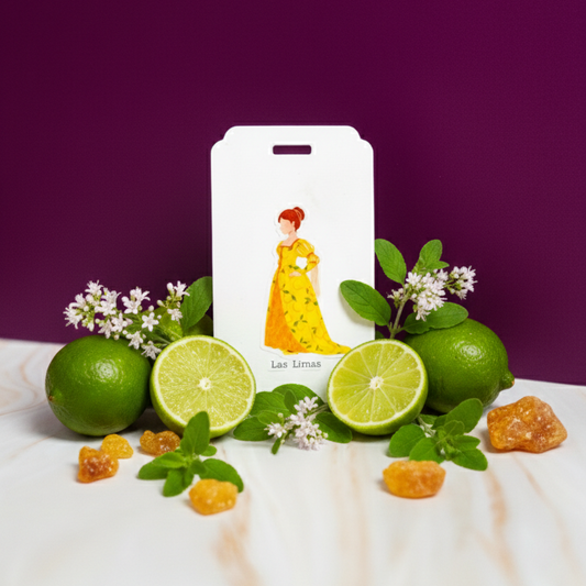 "Las Limas" Car Fragrance | Lemon Verbena, Lime & Amber